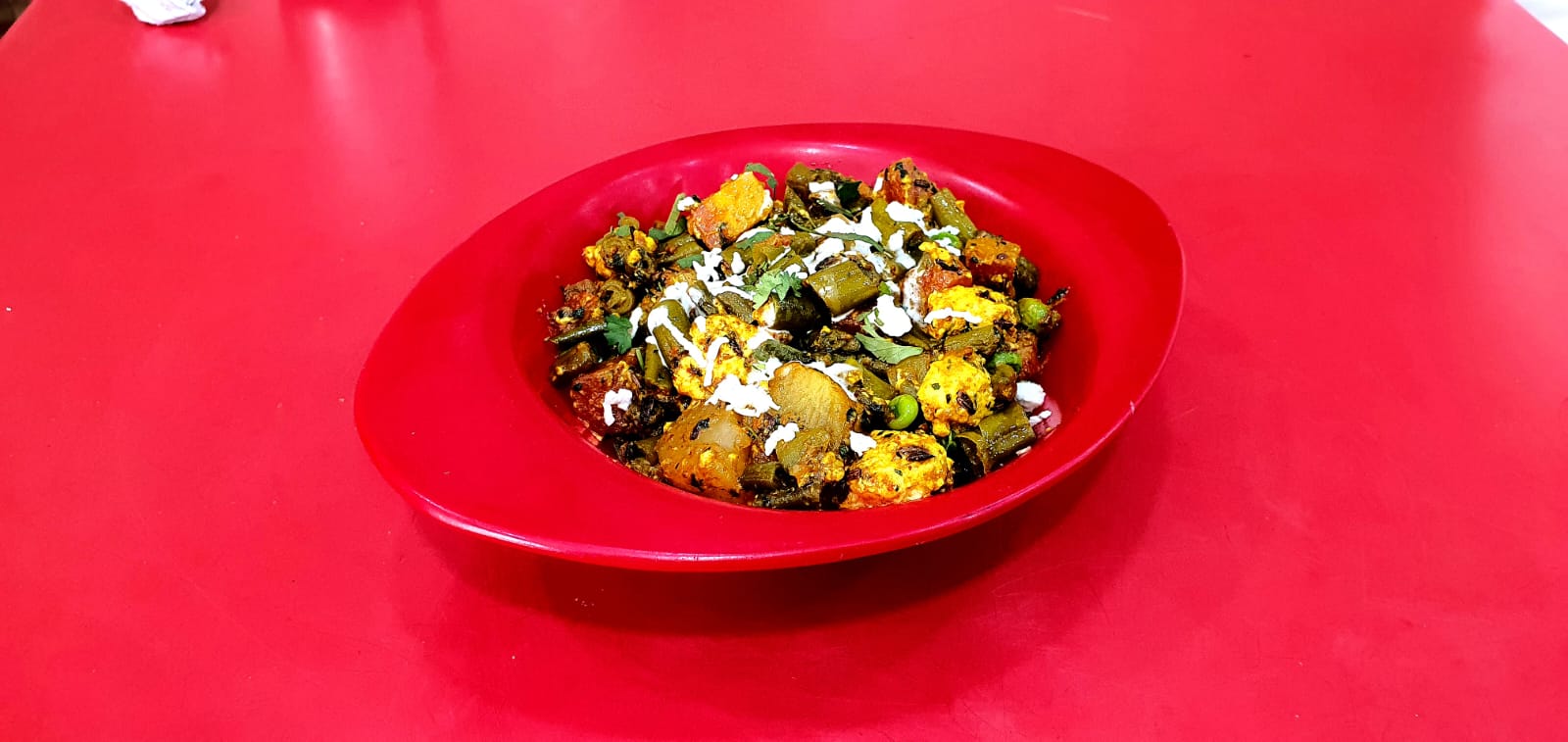 North Indian curry feast